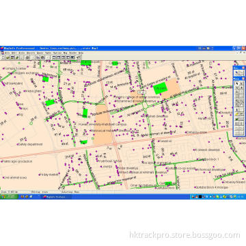 Professional Kuwait Digital Mapinfo Map Esri Shp Format Map